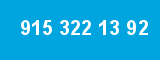 915 322 13 92 915 322 13 92